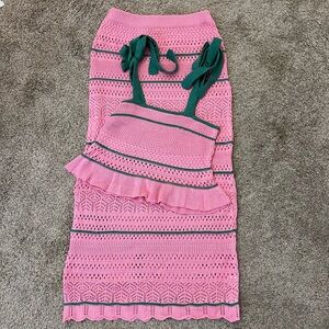 NWOT Two Piece Skirt Set